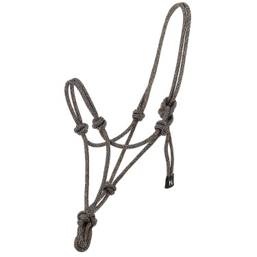 Ethologisch halster Norton Glim Marine / goud Blauw