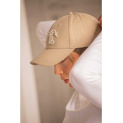 Casquette Naomi Pénélope Taupe / blanc Marron Casquette Naomi Pénélope Taupe / blanc Marron