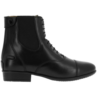 Boots lacet/zip Equithème Chic Noir