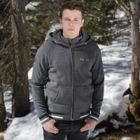 Sweatshirt heren Paaso Flags & Cup Gris chiné Sweatshirt heren Paaso Flags & Cup Gris chiné