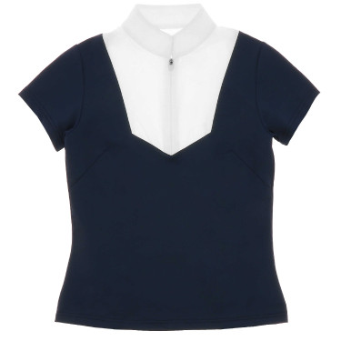 Polo Equithème Tokyo Marine Marineblauw Polo Equithème Tokyo Marine Marineblauw