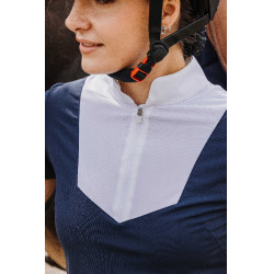 Polo Equithème Tokyo Marine Marineblauw Polo Equithème Tokyo Marine Marineblauw