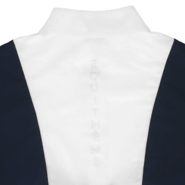 Polo Equithème Tokyo Marine Marineblauw Polo Equithème Tokyo Marine Marineblauw