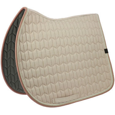 Tapis de selle Equithème Excellence Rose