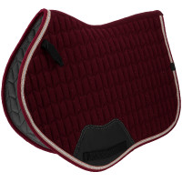 Tapis de selle Equithème Eclat Bordeaux