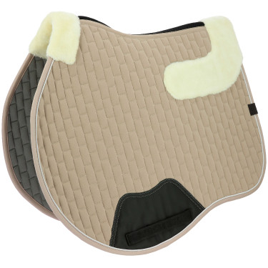 Tapis de selle Equithème Dinard Beige