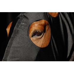 Protección de cuello integral Equithème Lycra/Mesh Zwart