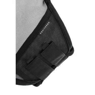 Anti-vlieg anti-UV masker Equithème Franges Zwart