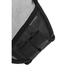 Masque anti-mouches anti-UV Equithème Franges Noir Masque anti-mouches anti-UV Equithème Franges Noir