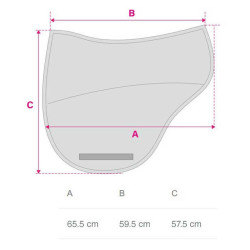 Zadelpad Lami-Cell New Endurance