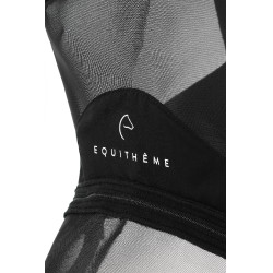 Vliegenmasker anti-UV Equithème Zipper Zwart Vliegenmasker anti-UV Equithème Zipper Zwart