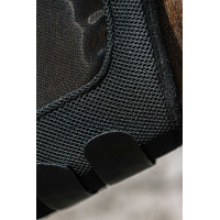 Vliegenmasker anti-UV Equithème Mesh Zwart