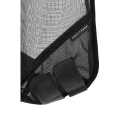 Masque anti-mouches anti-UV Equithème 2 en 1 Noir