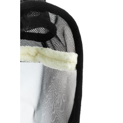 Fliegenschutzmaske/UV-Schutz Equithème Supercut Zwart