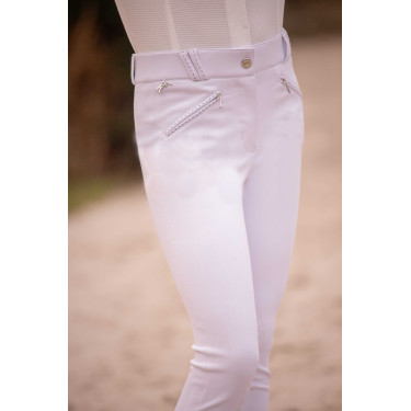 Pantalon d'équitation Eden by PL New Romy Blanc