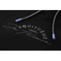 Sweatshirt Ik hou van je Equithème Selena kind Zwart