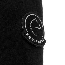 Sweat Je t'aime Equithème Selena enfant Noir