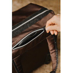 Sac de pansage à roulettes Equithème Marron