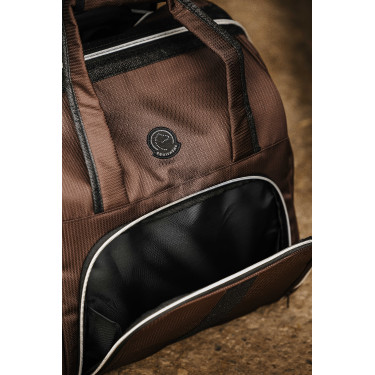 Sac de pansage à roulettes Equithème Marron