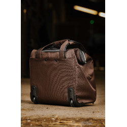 Sac de pansage à roulettes Equithème Marron