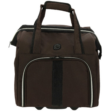 Poetstas op wieltjes Equithème Bruin