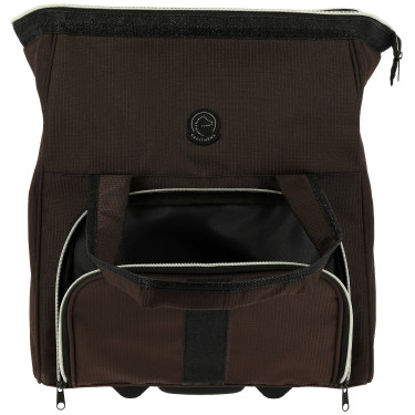 Sac de pansage à roulettes Equithème Marron