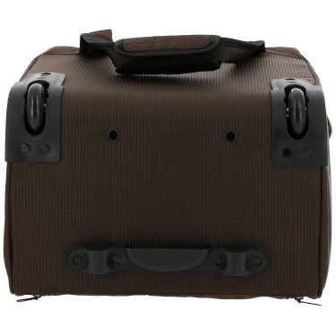 Poetstas op wieltjes Equithème Bruin