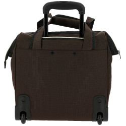 Poetstas op wieltjes Equithème Bruin