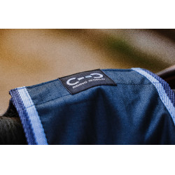Zadeldeken Riding World Eco 600D Marine Marineblauw Zadeldeken Riding World Eco 600D Marine Marineblauw