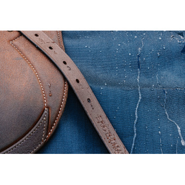 Zadeldeken Riding World Eco 600D Marine Marineblauw Zadeldeken Riding World Eco 600D Marine Marineblauw