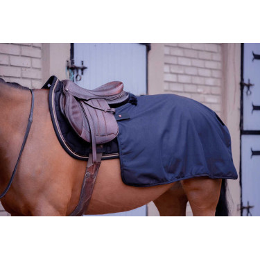 Couvre-reins Quarter Wooltouch Paddock Sports Marine Bleu marine
