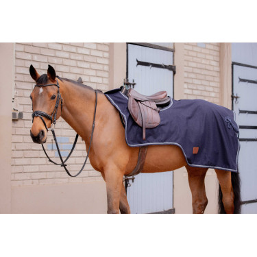 Couvre-reins Paddock Sports Classic Rain Marine Bleu marine