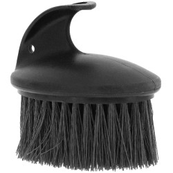 Brosse de massage à poils durs long Hippotonic Noir