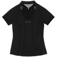 Polo Je t'aime Equithème Alice Noir