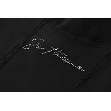 Polo Je t'aime Equithème Alice Noir