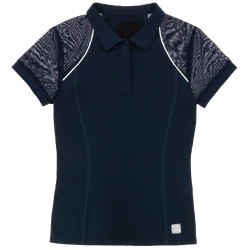 Polo Equithème Originals Agathe Marine Marineblauw