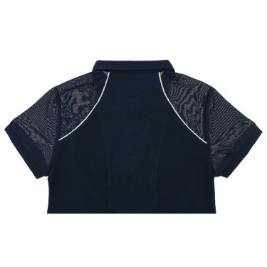 Polo Equithème Originals Agathe Marine Marineblauw