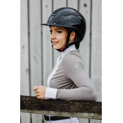 Overhemd Equithème Julie Taupe Bruin Overhemd Equithème Julie Taupe Bruin