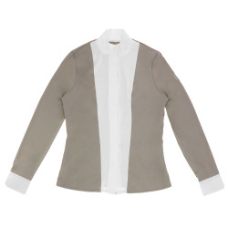 Overhemd Equithème Julie Taupe Bruin Overhemd Equithème Julie Taupe Bruin