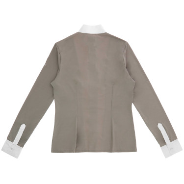 Chemise Equithème Julie Taupe Marron