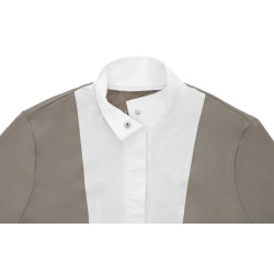 Chemise Equithème Julie Taupe Marron