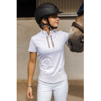 Polo Equithème Riyadh Blanc