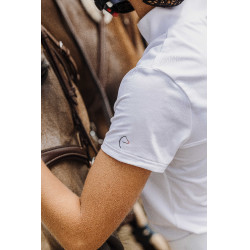 Polo Equithème Riyadh Blanc
