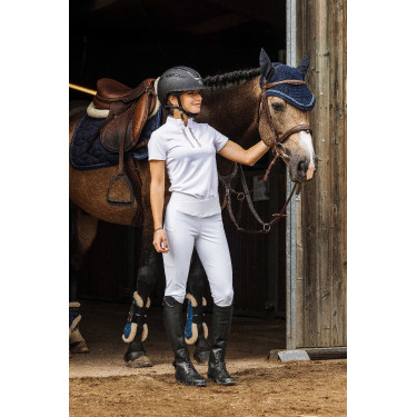 Polo Equithème Riyadh Blanc