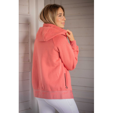 Sweat-shirt Pénélope Meiwenty Pêche Rose