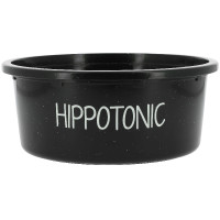 Stalvoerbak 5L Hippotonic Glitter Zwart