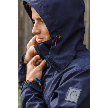 Veste imperméable Equithème Aaron Marine Bleu marine