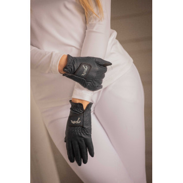 Gants Eden by Pénélope Lyoni Noir Gants Eden by Pénélope Lyoni Noir