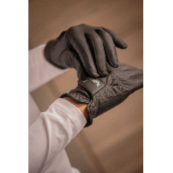Gants d'équitation Pénélope Lyoni Noir