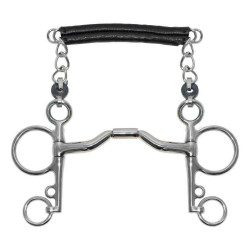 Mors pelham Metalab Elite cintré branches longues